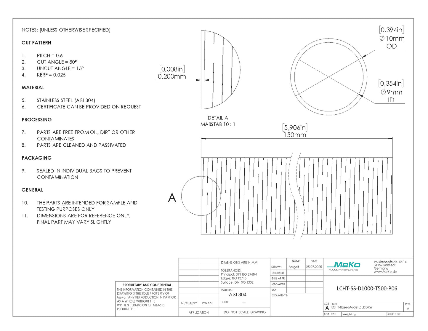 LCHT-SS-D1000-T500-P06